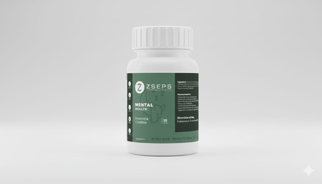 ZSEPS Insomnia chikitsa 10 Tabs and Oxy + Nasal Drops 10 ML