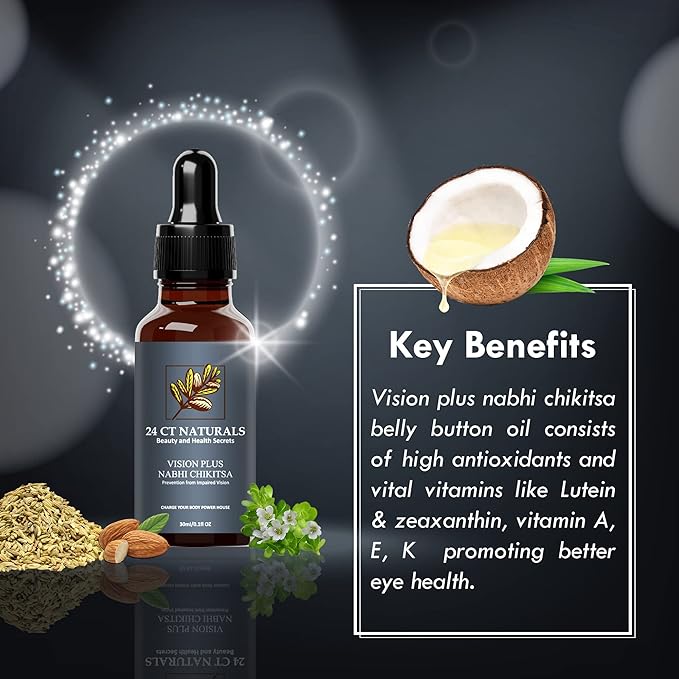 Nabhi Chikitsa Vision Plus Belly Button Oil - 30 ML