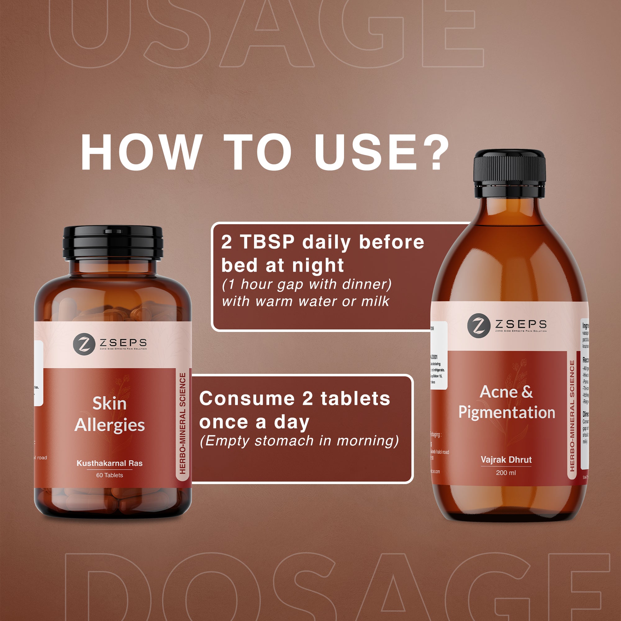 ZSEPS Skin allergies (SA) care kit